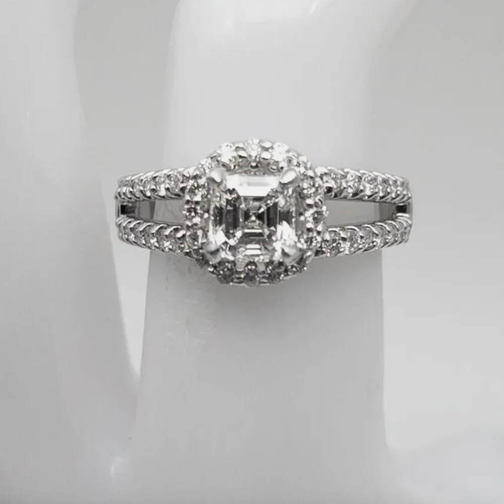 Cartier GIA VS1 Diamond 1.90CT++ Wedding Band Ring
